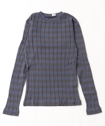 【YOUNG & OLSEN The DRYGOODS STORE】/ BROAD RIB CREW NECK LS