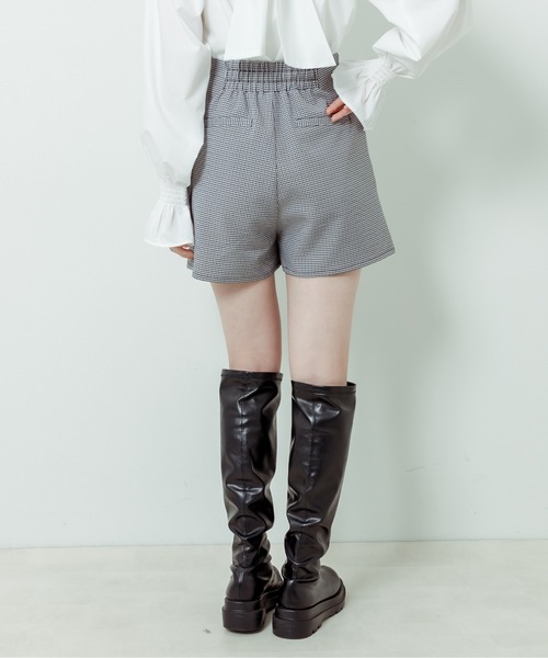 OLIVE des OLIVE（オリーブデオリーブ）の「シンプルショートパンツ（その他パンツ・レディース・ベージュ/チェック/ブラック・FREE）」の12枚目の写真