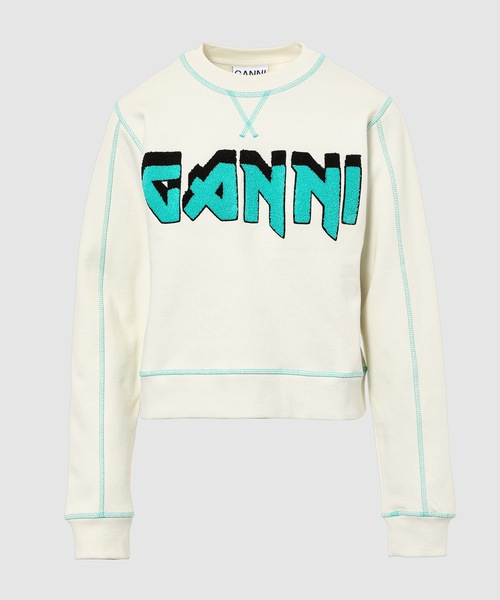 GANNI（ガニー）の「Isoli Artwork Sweatshirt（スウェット）」 - WEAR