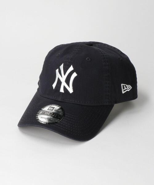 NEW ERA（ニューエラ）の「＜NEW ERA＞9TWENTY ニューヨーク ヤンキース キャップ（キャップ・メンズ・ブラック/ネイビー/ベージュ/ケリー・FREE）」の4枚目の写真