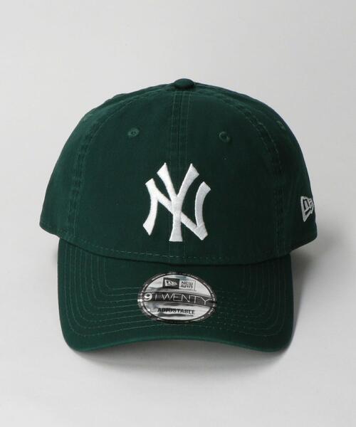 NEW ERA（ニューエラ）の「＜NEW ERA＞9TWENTY ニューヨーク ヤンキース キャップ（キャップ・メンズ・ブラック/ネイビー/ベージュ/ケリー・FREE）」の5枚目の写真