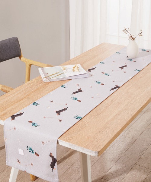 Jubilee(ジュビリー)の「天然リネン テーブルランナー 犬(ランチョンマット/テーブルウェア・レディース・その他1/その他2/その他3/その他4/その他5/その他6・FREE)」の10枚目の写真