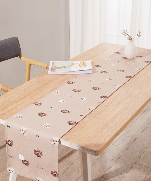 Jubilee(ジュビリー)の「天然リネン テーブルランナー 犬(ランチョンマット/テーブルウェア・レディース・その他1/その他2/その他3/その他4/その他5/その他6・FREE)」の12枚目の写真