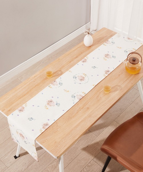 Jubilee(ジュビリー)の「天然リネン テーブルランナー 犬(ランチョンマット/テーブルウェア・レディース・その他1/その他2/その他3/その他4/その他5/その他6・FREE)」の13枚目の写真