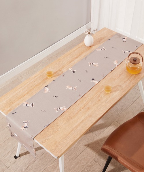 Jubilee(ジュビリー)の「天然リネン テーブルランナー 犬(ランチョンマット/テーブルウェア・レディース・その他1/その他2/その他3/その他4/その他5/その他6・FREE)」の15枚目の写真