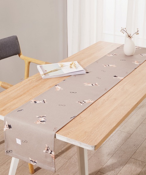 Jubilee(ジュビリー)の「天然リネン テーブルランナー 犬(ランチョンマット/テーブルウェア・レディース・その他1/その他2/その他3/その他4/その他5/その他6・FREE)」の16枚目の写真