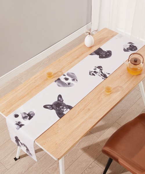 Jubilee(ジュビリー)の「天然リネン テーブルランナー 犬(ランチョンマット/テーブルウェア・レディース・その他1/その他2/その他3/その他4/その他5/その他6・FREE)」の17枚目の写真