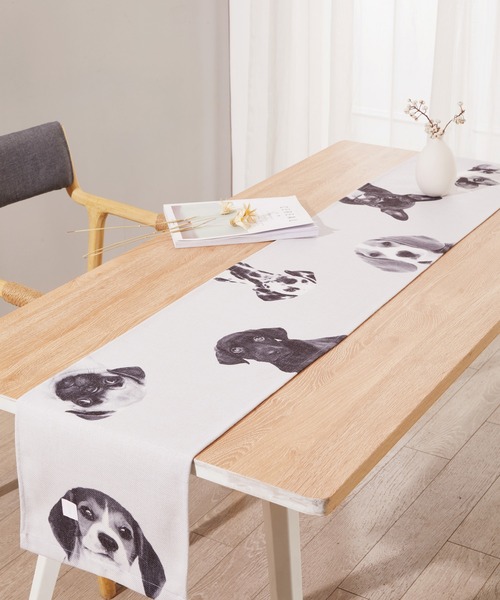 Jubilee(ジュビリー)の「天然リネン テーブルランナー 犬(ランチョンマット/テーブルウェア・レディース・その他1/その他2/その他3/その他4/その他5/その他6・FREE)」の18枚目の写真