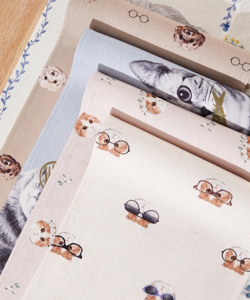 Jubilee(ジュビリー)の「天然リネン テーブルランナー 犬(ランチョンマット/テーブルウェア・レディース・その他1/その他2/その他3/その他4/その他5/その他6・FREE)」の7枚目の写真