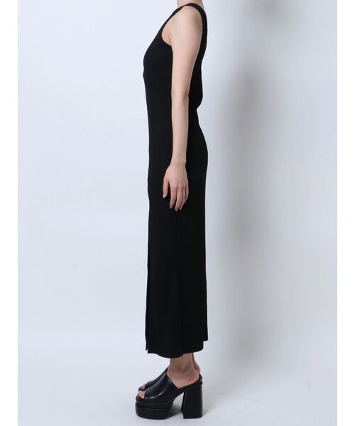 EMODA（エモダ）の「スリットリブカットワンピース（ワンピース・レディース・ブラック/グレー/ブルー・FREE）」の22枚目の写真