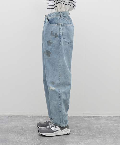 MARKA / マーカ】COCOON FIT JEANS DAMAGED（デニムパンツ）｜marka