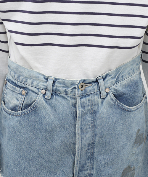 marka(マーカ)の「【MARKA / マーカ】COCOON FIT JEANS DAMAGED(デニムパンツ・メンズ・ブルー・1/2)」の6枚目の写真