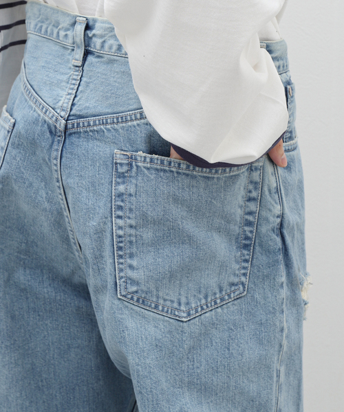 marka(マーカ)の「【MARKA / マーカ】COCOON FIT JEANS DAMAGED(デニムパンツ・メンズ・ブルー・1/2)」の7枚目の写真