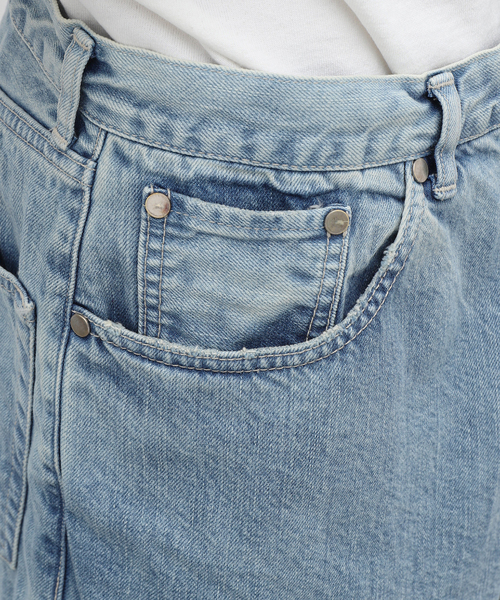 marka(マーカ)の「【MARKA / マーカ】COCOON FIT JEANS DAMAGED(デニムパンツ・メンズ・ブルー・1/2)」の2枚目の写真