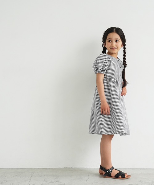 貝ボタンがかわいい 子供服 ワンピース 1930年 ヴィンテージ衣装 /J146 貝ボタンがかわいい 子供服 ワンピース 1930年 ヴィンテージ衣装
