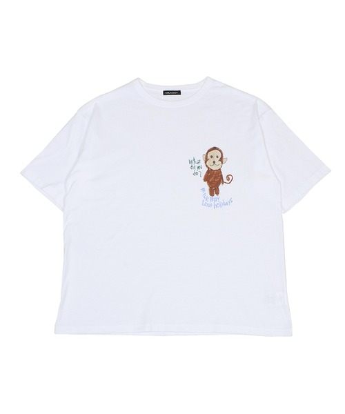 MILKBOY（ミルクボーイ）の「MONKEY Tシャツ（Tシャツ/カットソー・メンズ・A/C/B・FREE）」の4枚目の写真