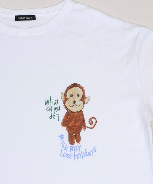 MILKBOY（ミルクボーイ）の「MONKEY Tシャツ（Tシャツ/カットソー・メンズ・A/C/B・FREE）」の10枚目の写真
