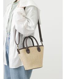 ehka sopo | 2WAYカゴショルダーバッグ(ハンドバッグ)