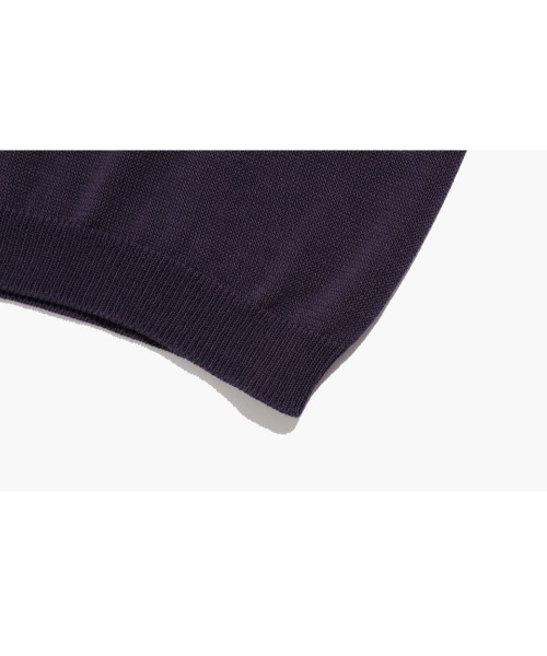 NICE GHOST CLUB(ナイスゴーストクラブ)の「A'GEM/9 × .kom『NICE GHOST CLUB/ナイスゴーストクラブ』GUMMY BEAR SUMMER KNIT HALF T/グミベア ニットティーシャツ 半袖カットソー(Tシャツ/カットソー・レディース・ピンク/ネイビー/パープル・M)」の16枚目の写真