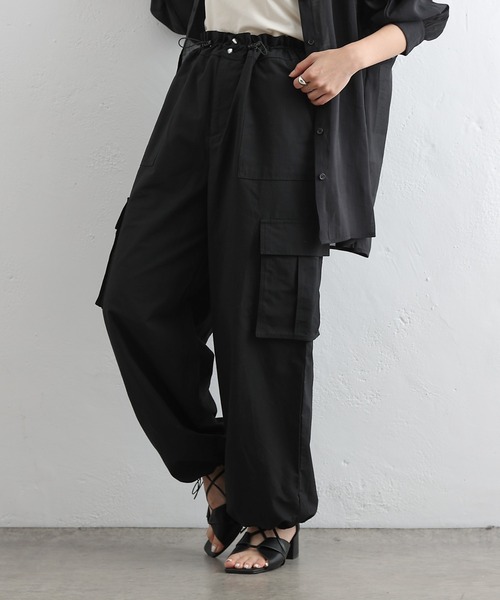 専用 新品 1er Arrondissement コットンナイロンドロストパンツ COLONY 2139（コロニートゥーワンスリーナイン）の「コットン