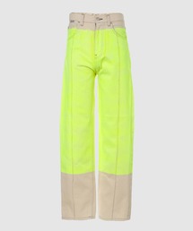 Wide Jeans -Curvy fit-Hand Paint