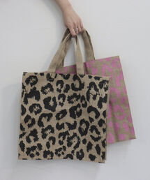 MAISON BENGAL | 【Maison Bengal/メゾンベンガル】ジュートアニマルプリントトートバッグ(トートバッグ)