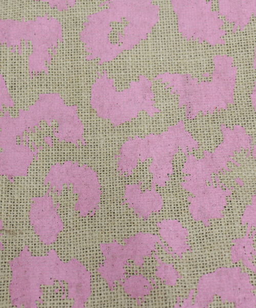 MAISON BENGAL（マイソンベンガル）の「【Maison Bengal/メゾンベンガル】ジュートアニマルプリントトートバッグ（トートバッグ・レディース・ブラック系その他/ピンク系その他・FREE）」の11枚目の写真