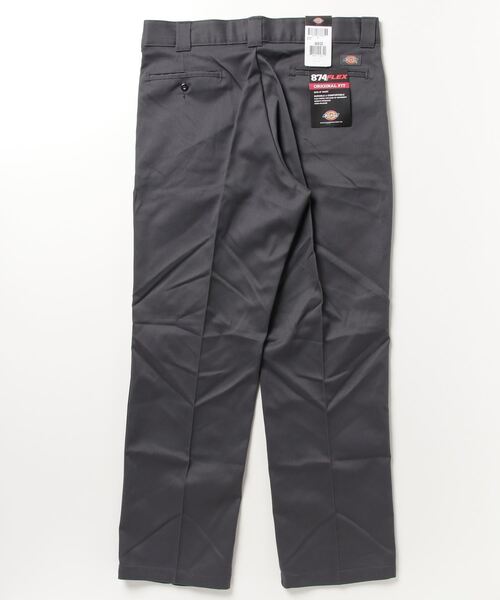 Dickies（ディッキーズ）の「【T18】【Dickies/ディッキーズ】DICKIES MEN'S 874FLEX WORK PANT（スラックス・レディース・チャコールグレー/ブラウン/グレー・40inch/36inch/32inch/34inch/30 inch/38inch）」の4枚目の写真