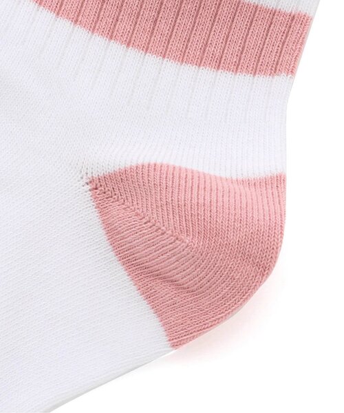 algy（アルジー）の「抗菌防臭ボーダーロゴクルーソックス（ソックス/靴下・キッズ・ブラック/ネイビー/ピンク・24/21）」の9枚目の写真