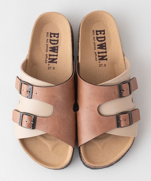 EDWIN（エドウィン）の「【EDWIN/エドウィン】メンズ サンダル EB1007 コンフォート 紳士 事務所履き スリッパ つっかけ ベルト INTERNATIONAL BASIC（サンダル・メンズ・ベージュ/ブラック/ブラウン・27cm/28cm/25cm/26cm）」の14枚目の写真