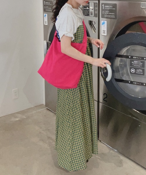 AS KNOW AS plus（アズノゥアズプラス）の「〇後リボン キャミワンピース　【2024SSアイテム】（ワンピース・レディース・イエロー系その他/ブラック/ブラック系その他/ピンク系その他・FREE）」の13枚目の写真