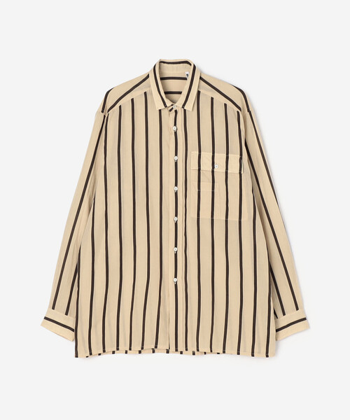 Kaptain Sunshine(キャプテン サンシャイン)の「KAPTAIN SUNSHINE | サファリシャツ MEN(シャツ/ブラウス・メンズ・A/ベージュ系その他・40/38)」の7枚目の写真