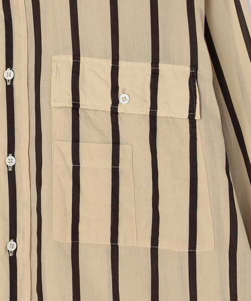 Kaptain Sunshine(キャプテン サンシャイン)の「KAPTAIN SUNSHINE | サファリシャツ MEN(シャツ/ブラウス・メンズ・A/ベージュ系その他・40/38)」の12枚目の写真