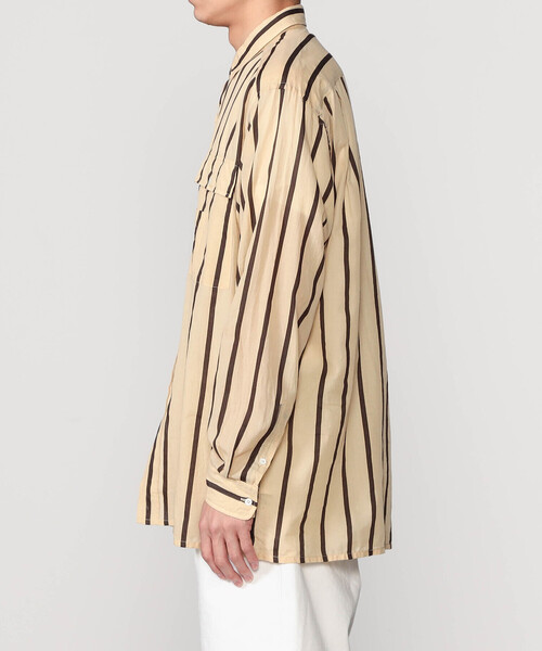 Kaptain Sunshine(キャプテン サンシャイン)の「KAPTAIN SUNSHINE | サファリシャツ MEN(シャツ/ブラウス・メンズ・A/ベージュ系その他・40/38)」の5枚目の写真