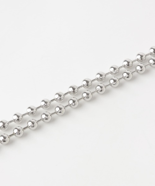 URBAN RESEARCH Sonny Label(アーバンリサーチサニーレーベル)の「ボールチェーンネックレス(ネックレス・レディース・ゴールド/シルバー・ONE)」の3枚目の写真