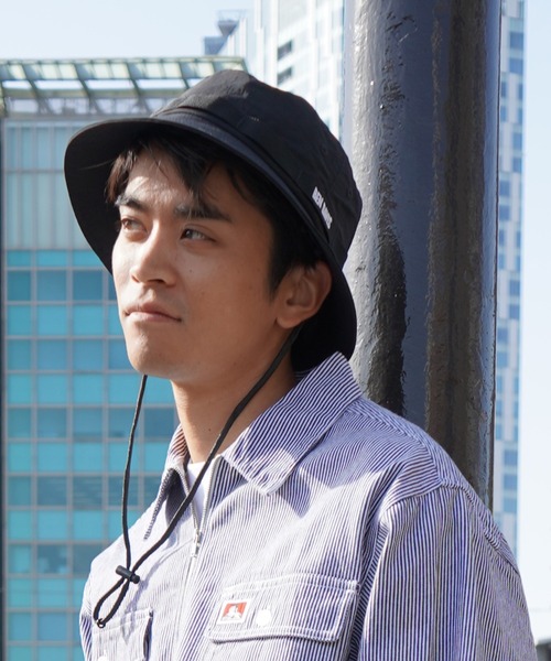 BEN DAVIS（ベンデイビス）の「《BEN DAVIS》CAMP UV HAT（ハット・メンズ・ブラック・FREE）」の6枚目の写真