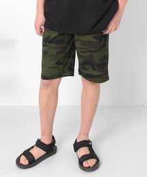 GLAZOS | ストレッチツイル・スケーター柄ハーフパンツ(その他パンツ)