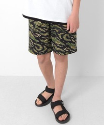 GLAZOS | ストレッチツイル・スケーター柄ハーフパンツ(その他パンツ)