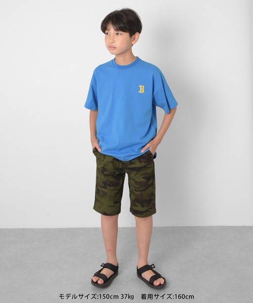 GLAZOS（グラソス）の「ストレッチツイル・スケーター柄ハーフパンツ（その他パンツ・キッズ・マルチ/カーキ・170cm/160cm/150cm/140cm/130cm）」の19枚目の写真