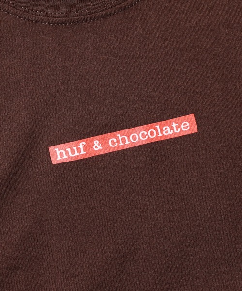 HUF(ハフ)の「HUF/ハフ SOUTHWOOD S/S TEE Tシャツ ブランドロゴ(Tシャツ/カットソー・メンズ・ホワイト/ダークブラウン・M/L/XL)」の11枚目の写真