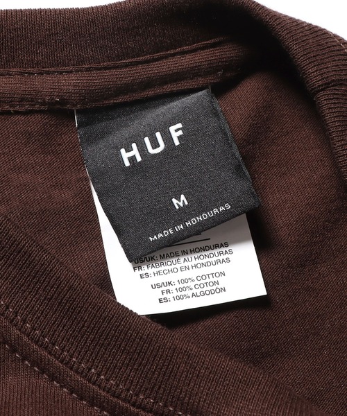 HUF(ハフ)の「HUF/ハフ SOUTHWOOD S/S TEE Tシャツ ブランドロゴ(Tシャツ/カットソー・メンズ・ホワイト/ダークブラウン・M/L/XL)」の17枚目の写真