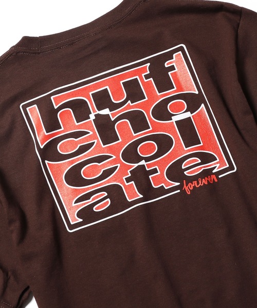 HUF(ハフ)の「HUF/ハフ SOUTHWOOD S/S TEE Tシャツ ブランドロゴ(Tシャツ/カットソー・メンズ・ホワイト/ダークブラウン・M/L/XL)」の7枚目の写真
