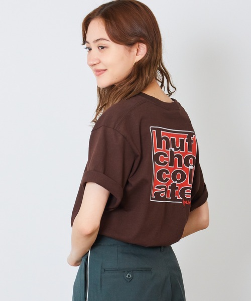 HUF(ハフ)の「HUF/ハフ SOUTHWOOD S/S TEE Tシャツ ブランドロゴ(Tシャツ/カットソー・メンズ・ホワイト/ダークブラウン・M/L/XL)」の19枚目の写真