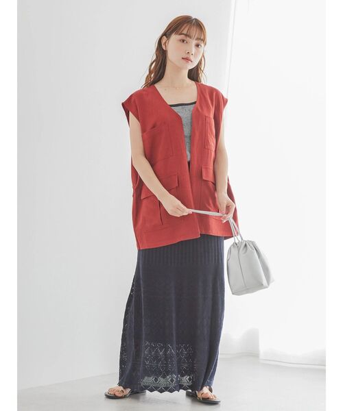 AMERICAN HOLIC(アメリカンホリック)の「抗菌防臭カップ付きキャミソール(インナーウェア/肌着・レディース・ボルドー/ブラック系その他4/ブラック/ブラウン/オフホワイト・M/L/S)」の15枚目の写真