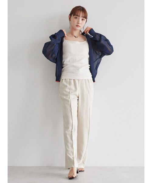 AMERICAN HOLIC(アメリカンホリック)の「抗菌防臭カップ付きキャミソール(インナーウェア/肌着・レディース・ボルドー/ブラック系その他4/ブラック/ブラウン/オフホワイト・M/L/S)」の19枚目の写真