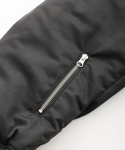 MILKFED.（ミルクフェド）の「REVERSIBLE MA-1 FLIGHT JACKET（MA-1・レディース・ブラック/オリーブ/ベージュ・ONE SIZE）」の5枚目の写真