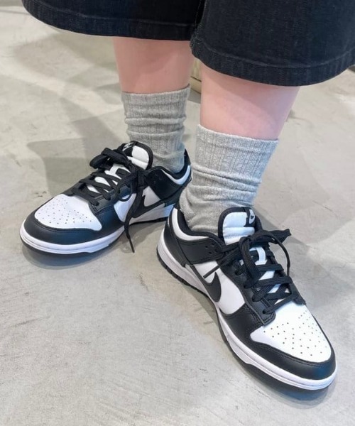 NIKE（ナイキ）の「NIKE / WMNS DUNK LOW（スニーカー・レディース・ブラック・23.5/24/24.5/25/23）」の7枚目の写真