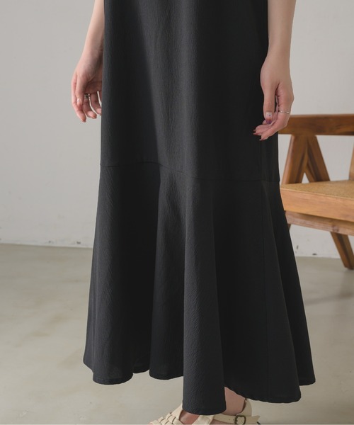 RETRO GIRL(レトロガール)の「BリボンティアードキャミOP(ワンピース・レディース・イエロー/ブラック/オレンジ/ホワイト・LARGE/MEDIUM)」の15枚目の写真