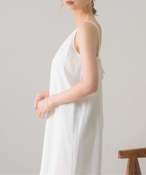 RETRO GIRL(レトロガール)の「BリボンティアードキャミOP(ワンピース・レディース・イエロー/ブラック/オレンジ/ホワイト・LARGE/MEDIUM)」の21枚目の写真