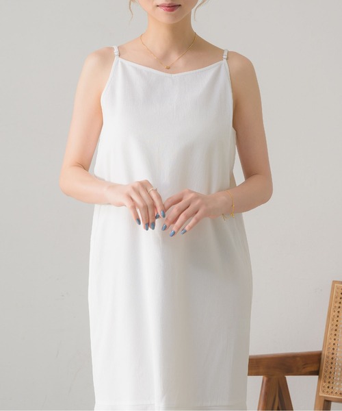 RETRO GIRL(レトロガール)の「BリボンティアードキャミOP(ワンピース・レディース・イエロー/ブラック/オレンジ/ホワイト・LARGE/MEDIUM)」の20枚目の写真